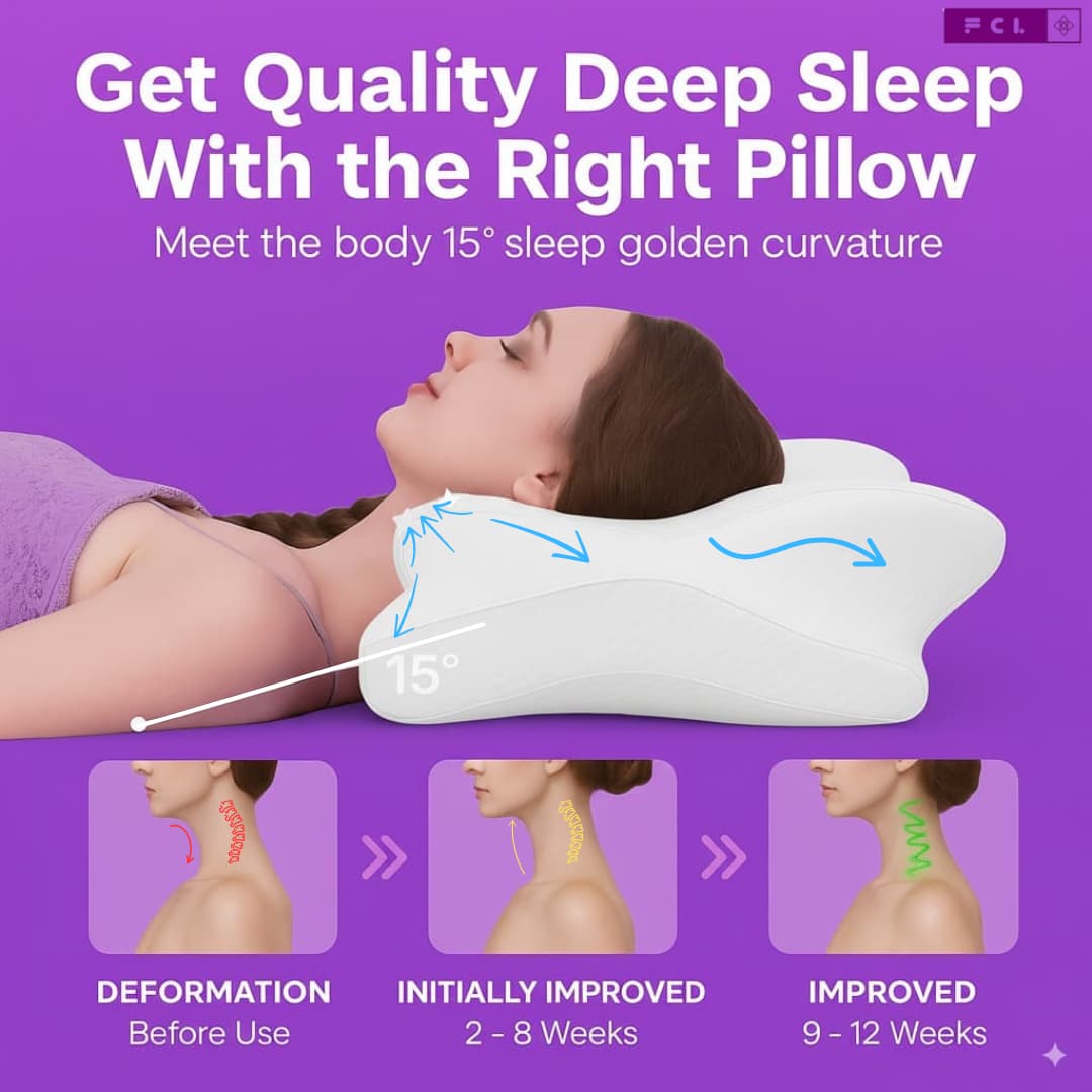 FCL™ Orthopedic Contour Relief Pillow