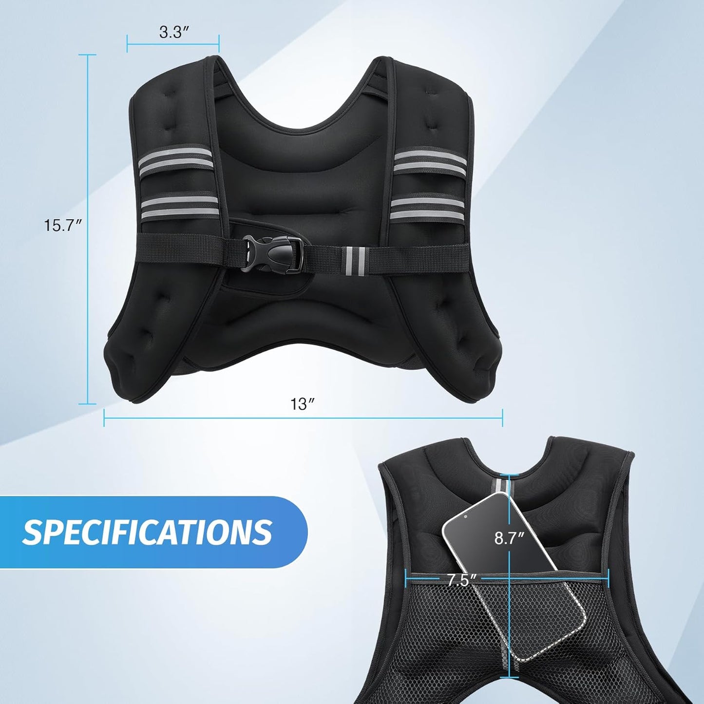 Performance Boost Weighted Vest
